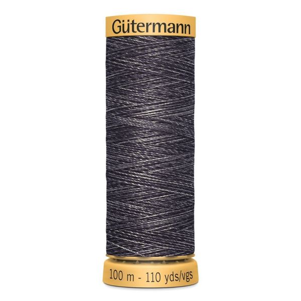Нитки для штопки джинсов Gutermann Jeans, 100м, 4888 т.серый джинс, 1 катушка