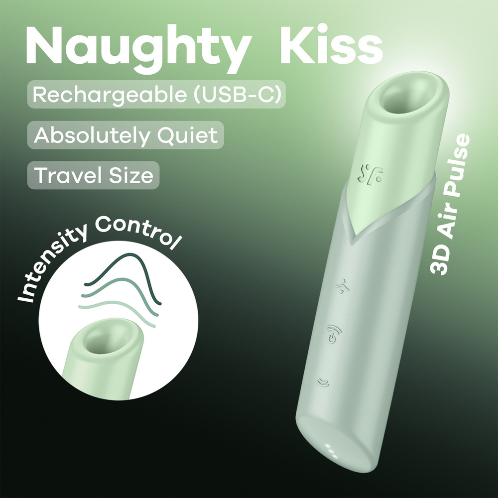 Satisfyer Naughty Kiss - Вакуумный стимулятор