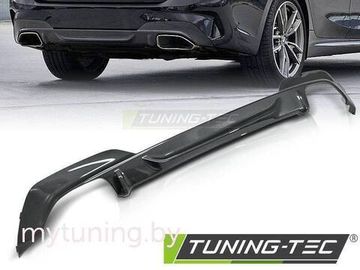 Диффузор бампера заднего для BMW 3 G20 / G21 M340i (19-...) под 2 двойные трубы