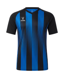 Футболка игровая Jogel Camp Striped Jersey-K, синий Z2/черный 99