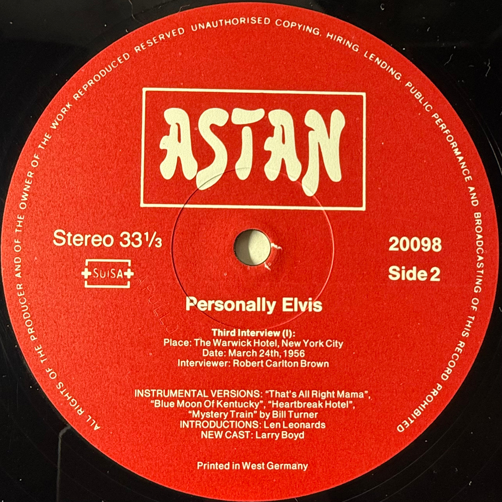 Elvis Presley - The Legend 10LP (Германия 1983г.)