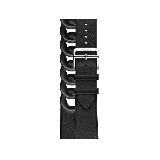 Apple Watch Hermès 41mm Silver Stainless Steel Case with Gourmette Double Tour