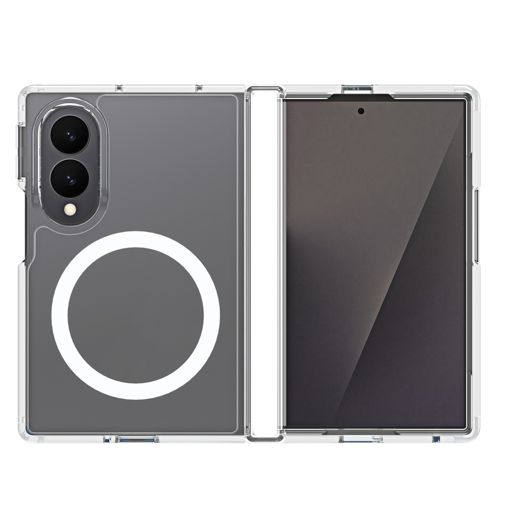 Прозрачный защитный чехол с MagSafe для Samsung Galaxy Z Fold 8, серия Clin Mag Series от Dux Ducis