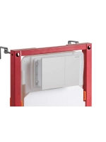 Панель смыва пневматическая, белая , квадрат CULTO Pnevmo
