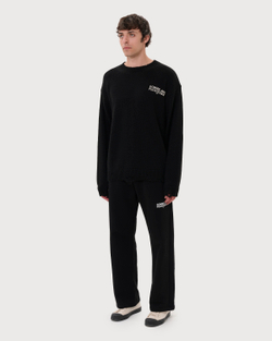 COMME DES FUCKDOWN ДЖЕМПЕР ЧЕРНЫЙ