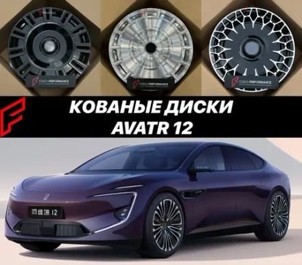 КОВАНЫЕ ДИСКИ ДЛЯ AVATR 12 АВАТР