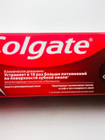Colgate Optic White Отбеливающая зубная паста для любителей кофе, чая и табака 75 мл