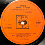 Erroll Garner - This Is Erroll Garner 2LP (Германия 1971г.)