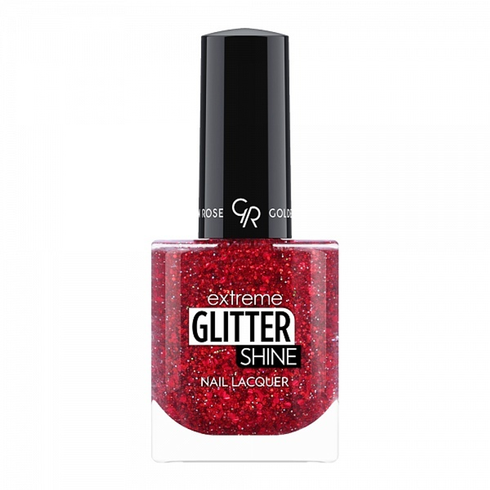 Лак-гель для ногтей GR Extreme Gel Shine Nail Lacquer Glitter