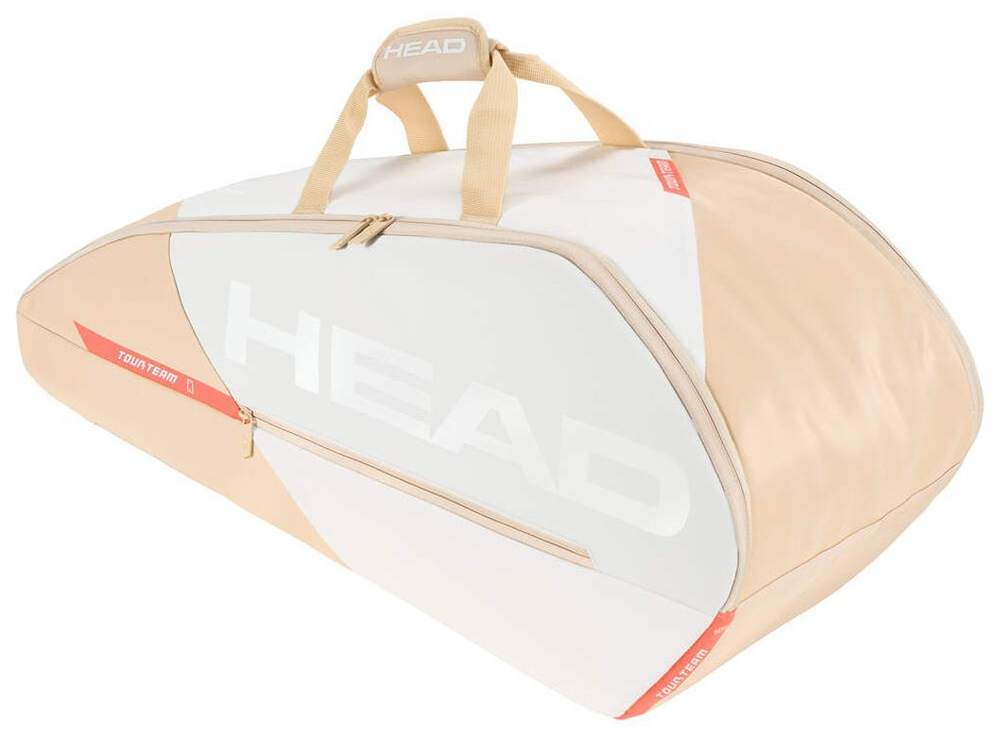 Сумка теннисная Head Tour Racquet Bag M - champagne/corduroy white