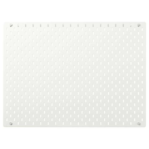 Перфорированная доска IKEA SKADIS (СКОДИС), Белый, 76x56 см