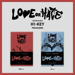 Альбом H1-KEY - LOVE OR HATE 3rd Mini Album POCAALBUM RANDOM Version