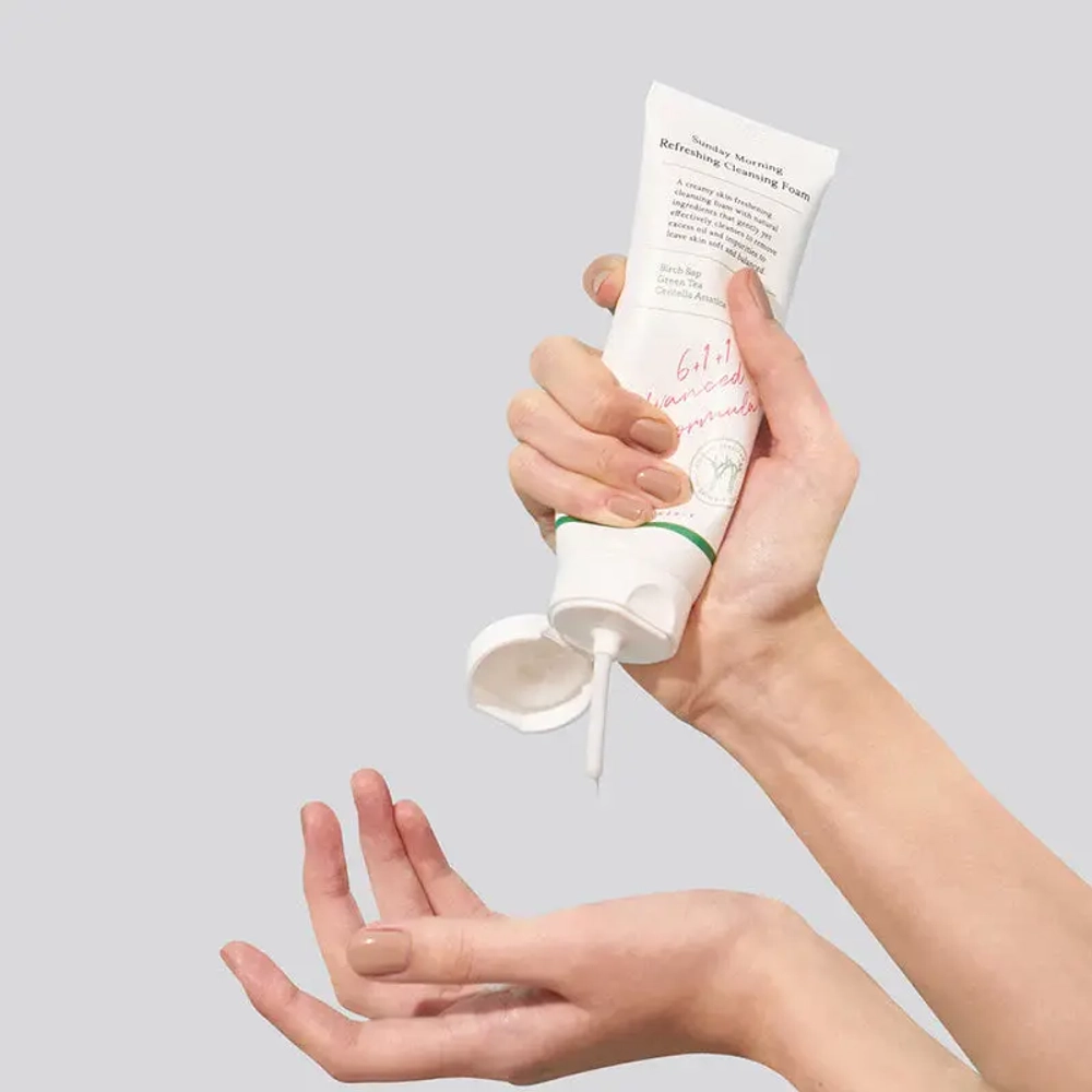 AXIS-Y Sunday Morning Refreshing Cleansing Foam увлажняющая пенка для умывания