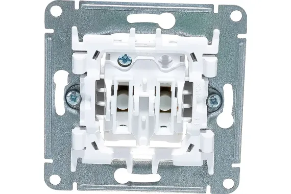 Выключатель Systeme Electric ATLASDESIGN 2-клавишный шампань 38164