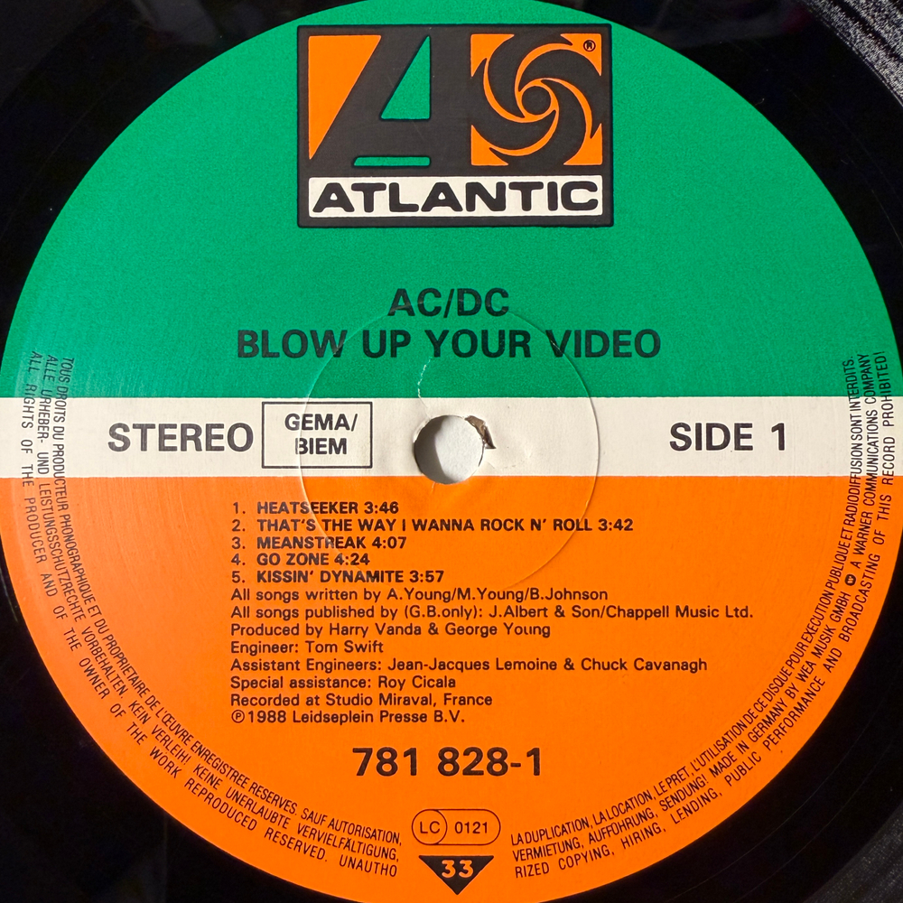 Виниловая пластинка AC/DC - Blow Up Your Video LP