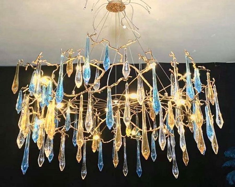 Люстра Aqua Color Copper II