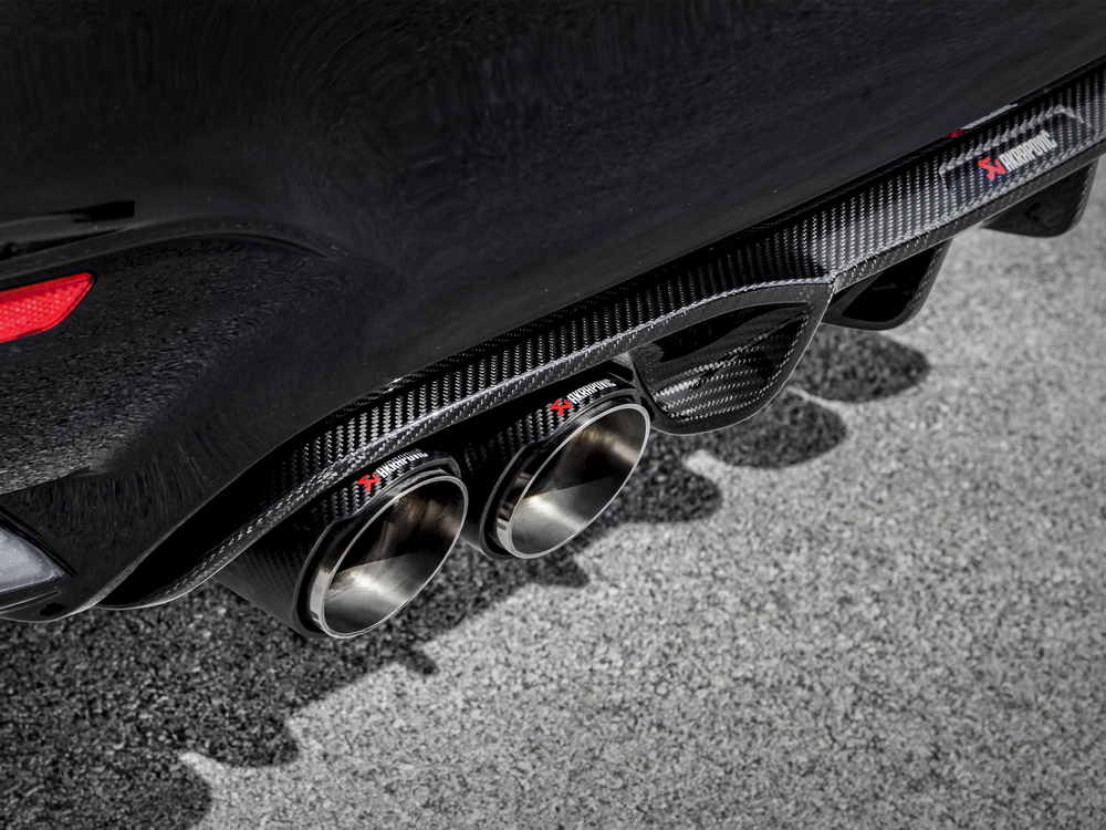 Akrapovic Диффузор бампера карбон глянец BMW M3 (F80) / M4 (F82) DI-BM/CA/4/G