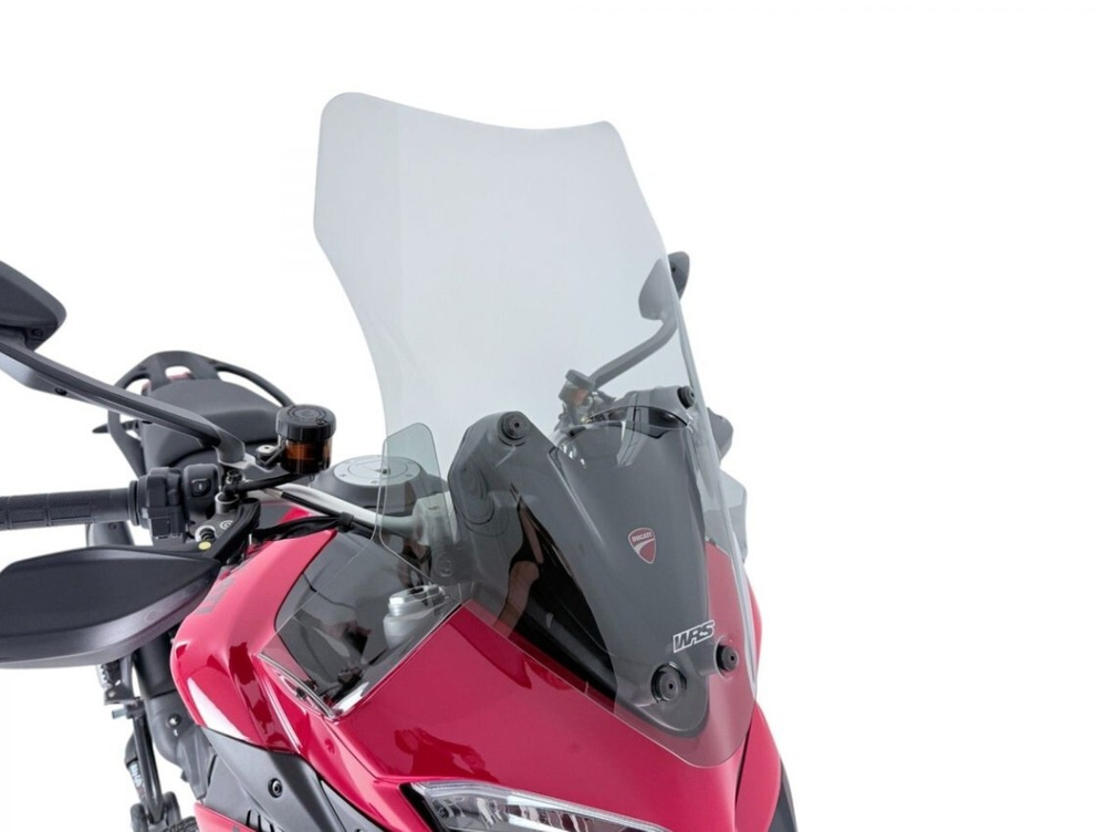 WRS Touring Высокое ветровое стекло Ducati Multistrada V2 (2025+) сильно затемненное DU036F