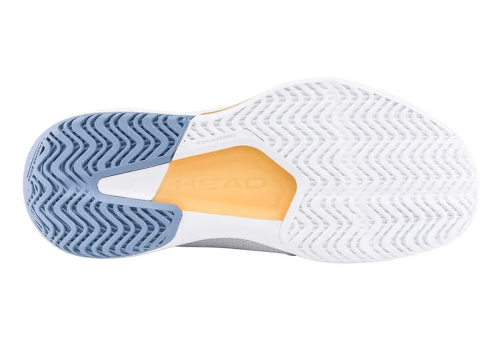 Женские теннисные кроссовки Head Revolt Court 5.0 - white/denim