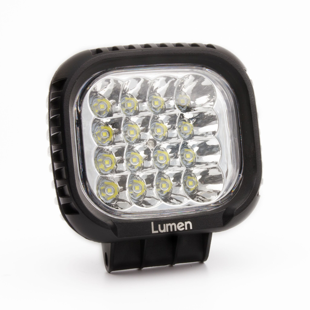 Фара MLP-STE48WS1257S светодиодная квадратная 48WS 16*3W (Spot-дальний) Lumen Epistar
