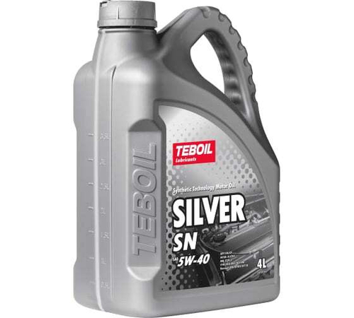 Масло TEBOIL Silver SN 5W40 SN/CF A3/B4 (4л) синтетика