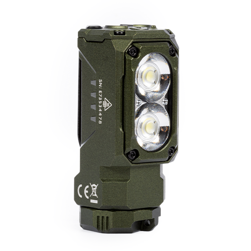 Налобный фонарь Wuben E7 Green 6500K