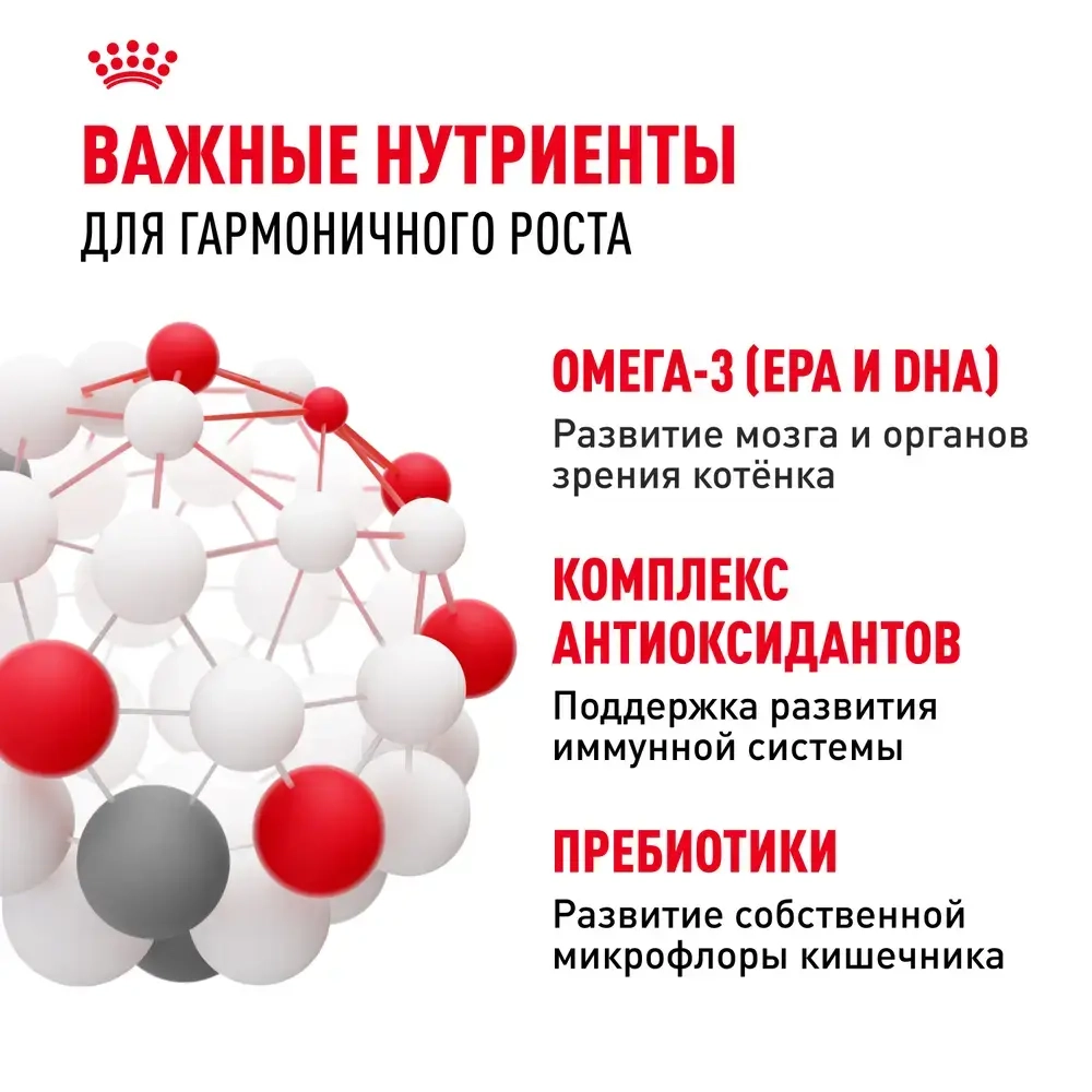 Сухой корм для котят в возрасте до 12 месяцев  Royal Canin Kitten РАЗВЕСНОЙ