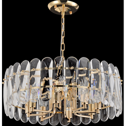 Люстра Rivoli Janice 1044-308 8 х Е14 40 Вт хрусталь | Хрусталь