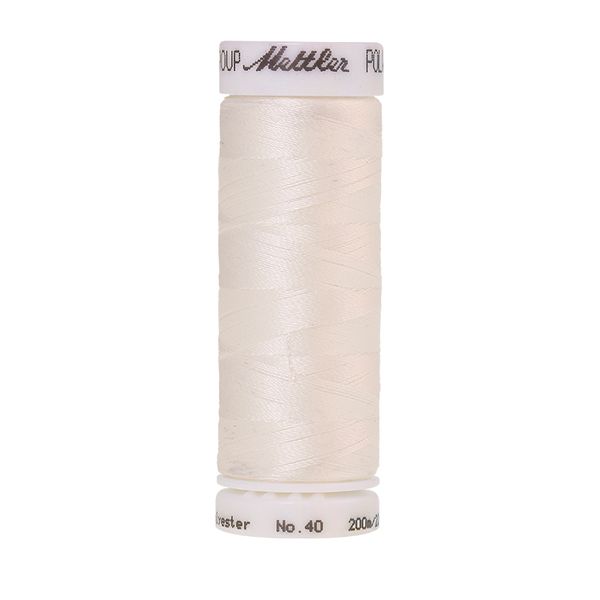 Нить вышивальная Mettler Poly Sheen 40 (200 м), 5 кат. | цв. 0003