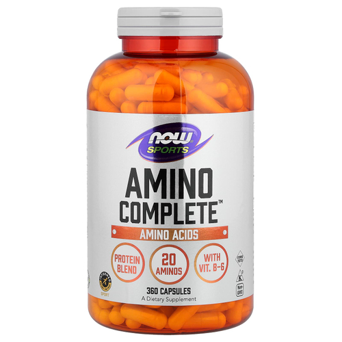 NOW Foods, Sports, Amino Complete™, комплекс аминокислот, 360 капсул