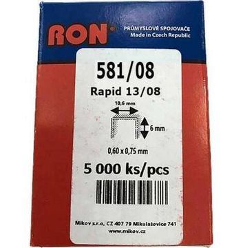 Скобы для степлера 13/8 (581/08) 5000 шт. RON 10101598