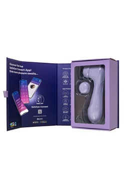 Вакуумный стимулятор клитора Satisfyer Pro 2 Generation 3, с управлением через приложение, фиолетовы