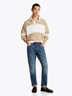 Свитер мужской TOMMY HILFIGER KNITTED STRIPED RUGB