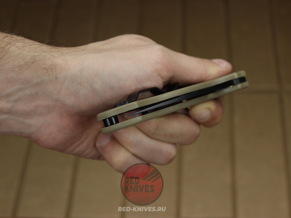 Нож Spyderco Paramilitary 2 - Battle Green BLK RK-436