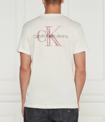 Футболка CALVIN KLEIN JEANS - экрю(J30J326866)