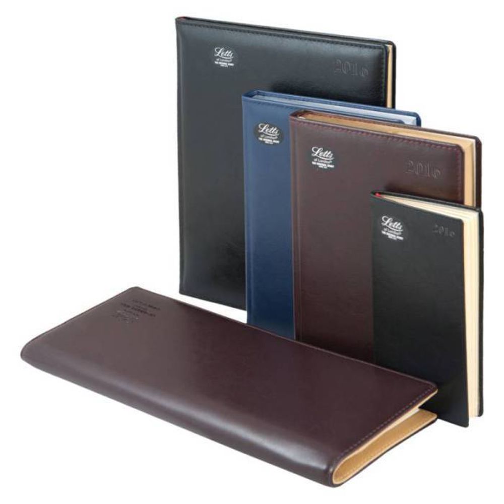 Ежедневник Letts GLOBAL DELUXE A5 натуральная кожа 412 127220