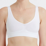 Эко-бюстгальтер Eco-wear (Размер: S-M) (Цвет: белый)