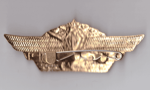 Знак Офицерская классность 1 класс (латунь) СССР