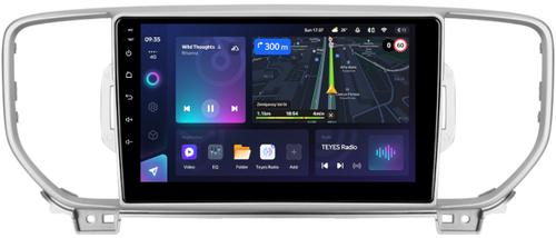 Магнитола для KIA Sportage 4 2016-2018 (без штатной КЗВ) - Teyes CC3L монитор 9" IPS на Android 10, CarPlay, 4G SIM-слот