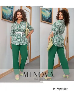 Костюм 1702-зеленый Minova