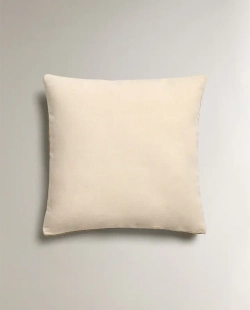 ZARA HOME РЕЛЬЕФНЫЙ ЧЕХОЛ ДЛЯ ДЕКОРАТИВНОЙ ПОДУШКИ, ЗЕЛЕНЫЙ
