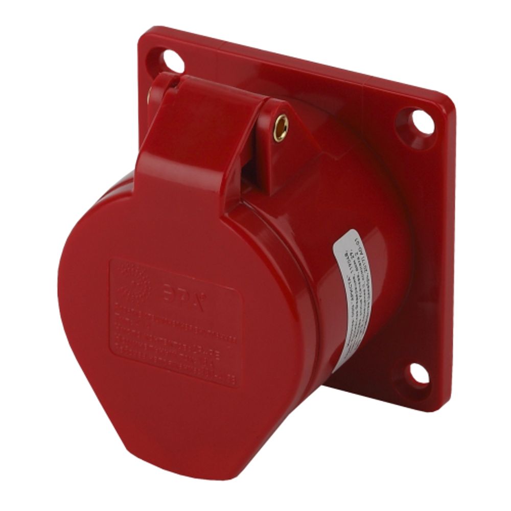 Розетка ЭРА R(IN)-16-3P-PE-IP44 стационарная внутренняя 414 3Р+РЕ 16А 380В IP44 | Электротовары