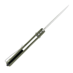 Нож складной SRM 261M-GP2 Cub Beadblast (140Cr Laminated, Green G10)