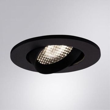 Точечный встраиваемый светильник 1*GU10 A2865PL-1BK чёрный Fuji Arte Lamp