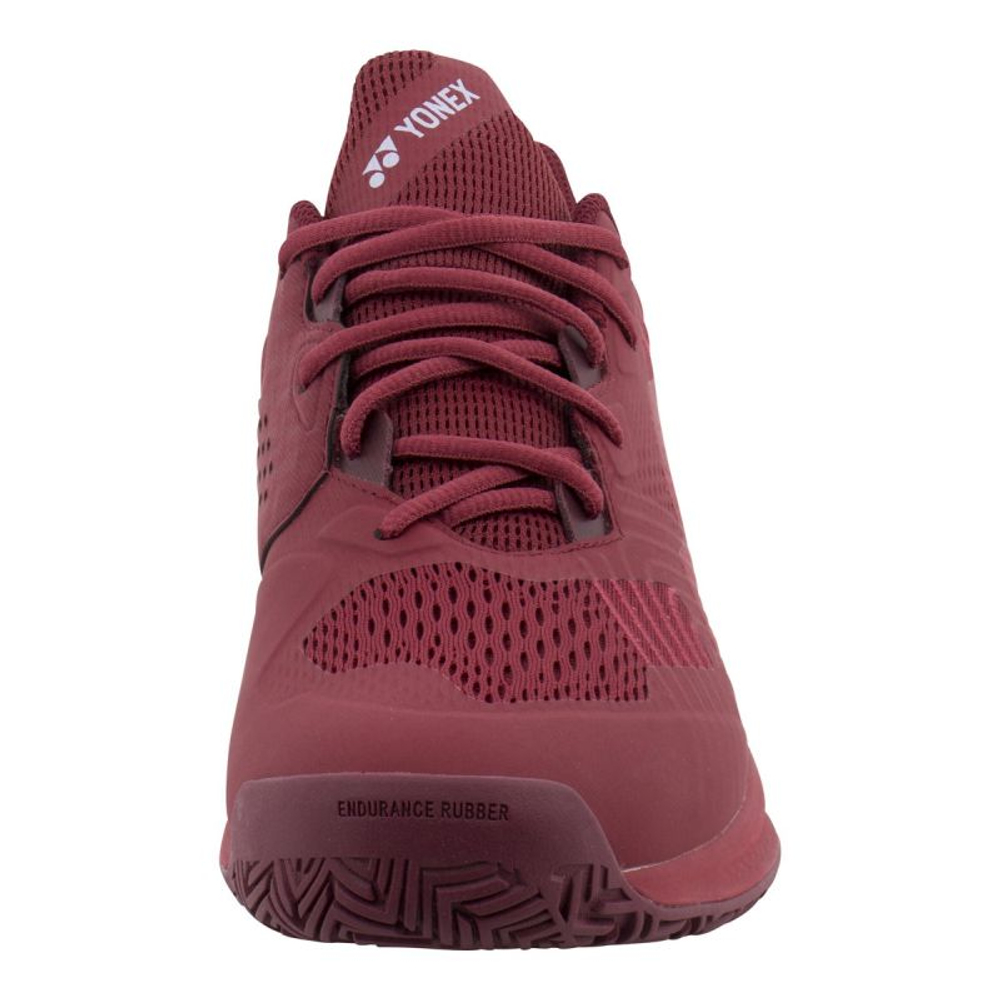 Мужские кроссовки теннисные Yonex Power Cushion Sonicage - dark red