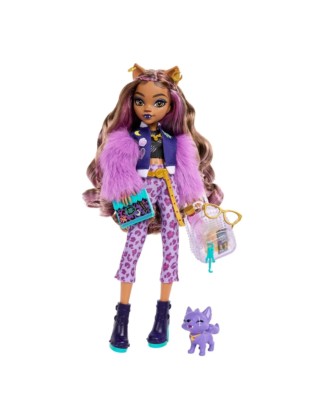 Кукла Монстер Хай Клодин HRP65 Поколение 3 | Monster High Clawdeen g3 HRP65 | модельная кукла | 6+