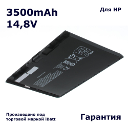 Аккумулятор iBatt 3500mAh для HP- EliteBook Folio 9470m 9480m (C3C72ES)
