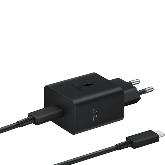 Зарядный блок Samsung USB-C 45W черного цвета