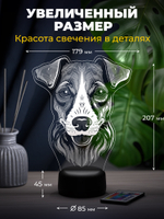 Ночник "Собака - Джек Рассел-Терьер"