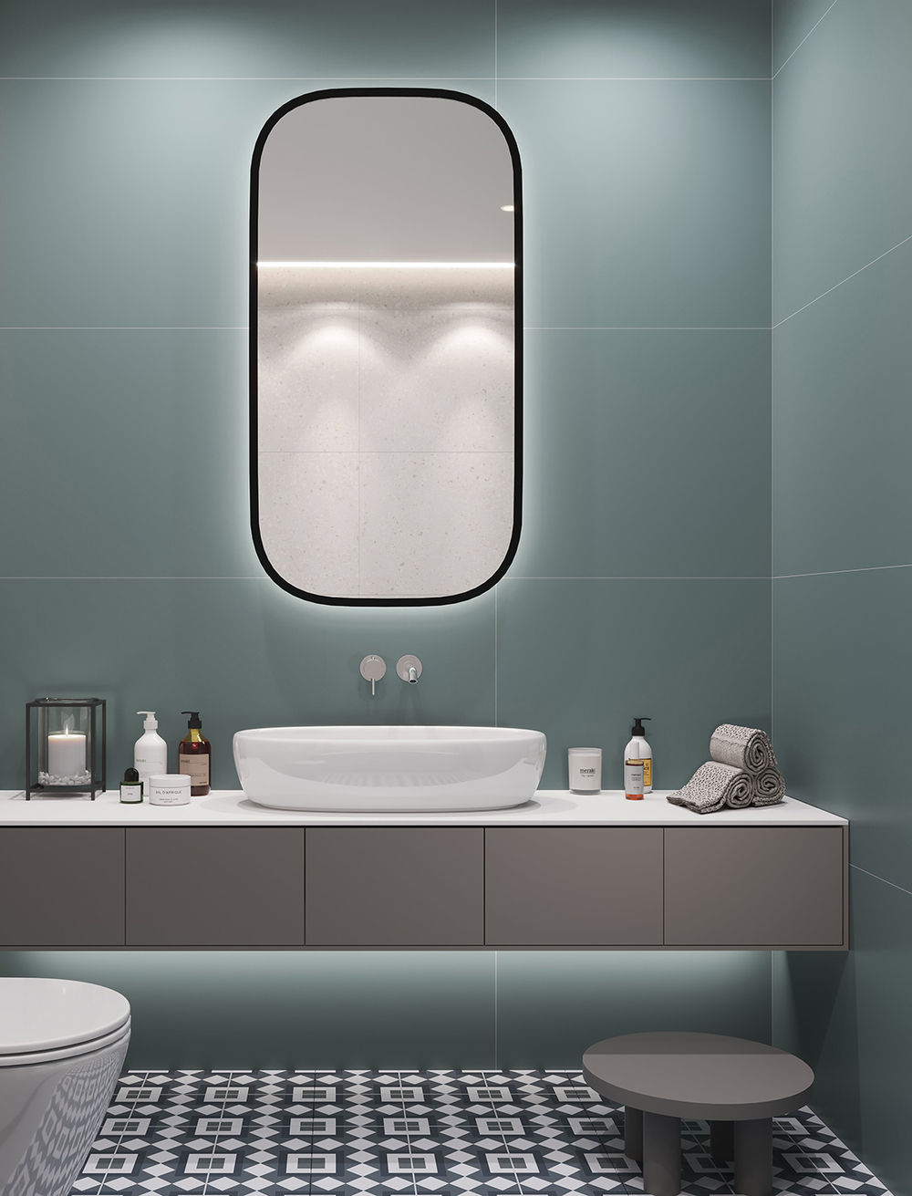 ELITE TURQUOISE 60х120 5мм MATT